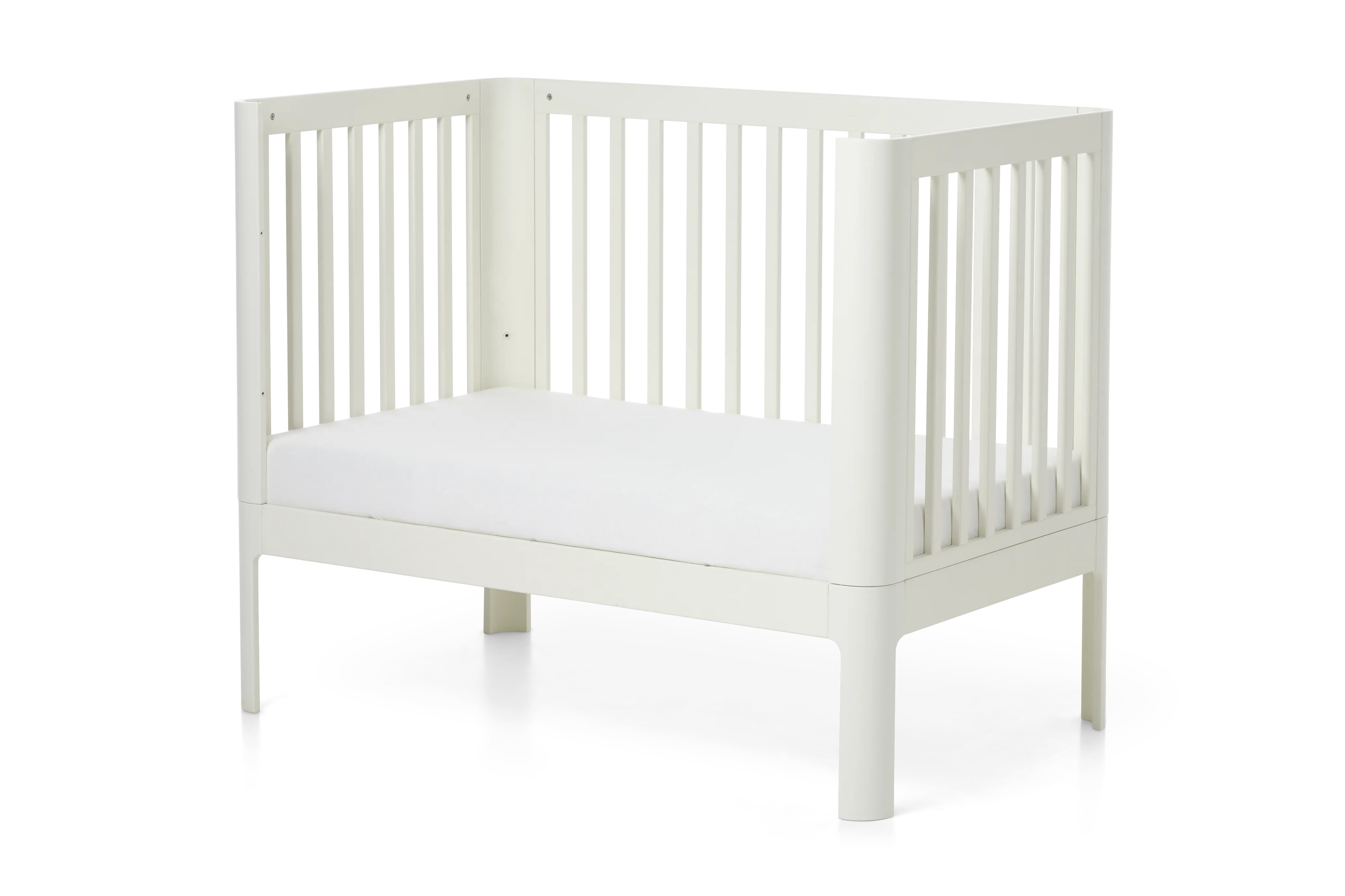 Lit Bébé, 120x70 cm, Crème