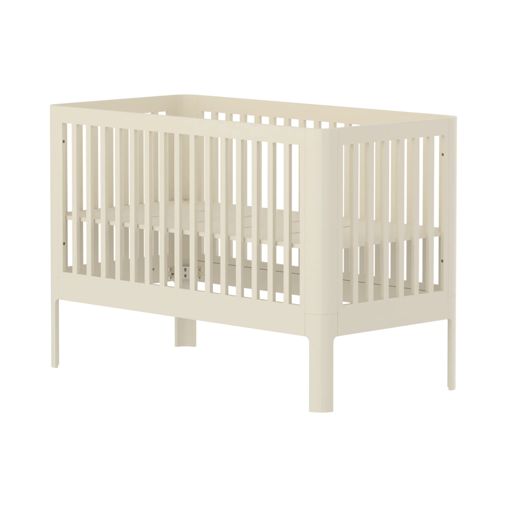 Lit bébé, 140x70 cm, Crème