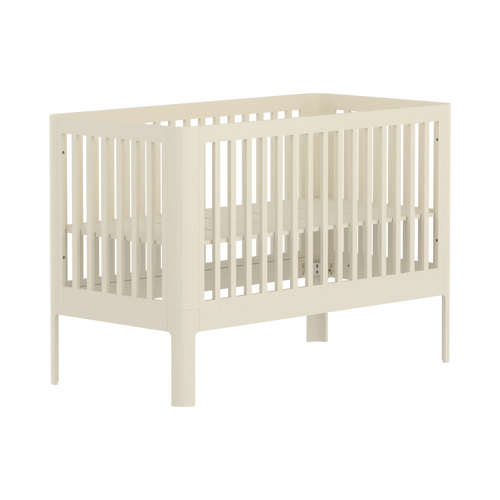 Lit bébé, 140x70 cm, Crème