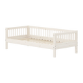 Lit simple, 90x200 cm, Blanc