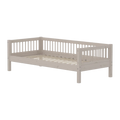 Lit simple, 90x200 cm, Gris