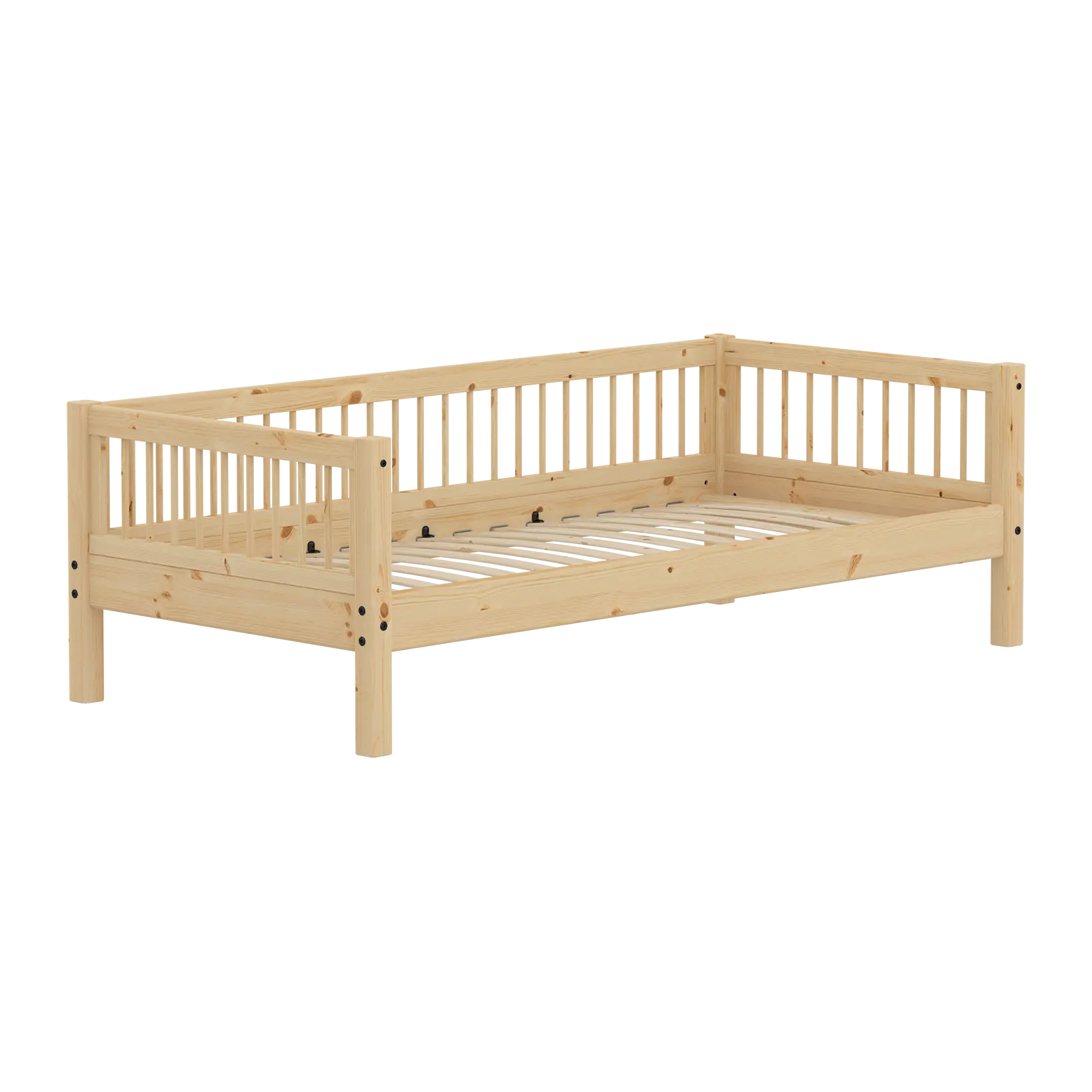 Lit simple, 90x200 cm, Pin