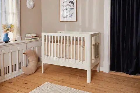 Lit Bébé, 120x70 cm, Crème