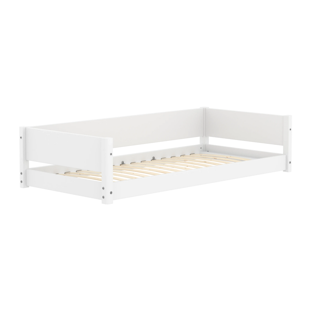Lit Montessori, 90x200 cm, Blanc