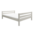 Lit simple, 140x200 cm, Blanc