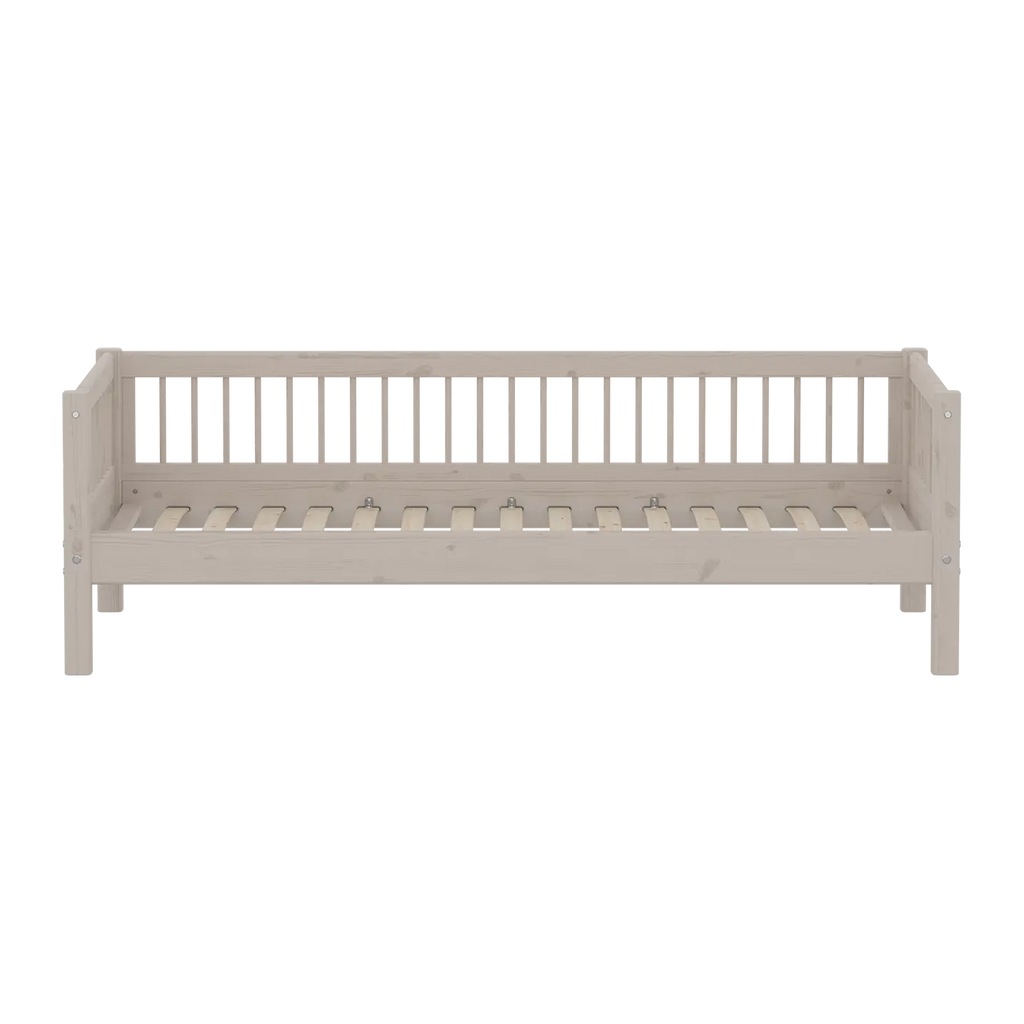 Lit simple, 90x200 cm, Gris