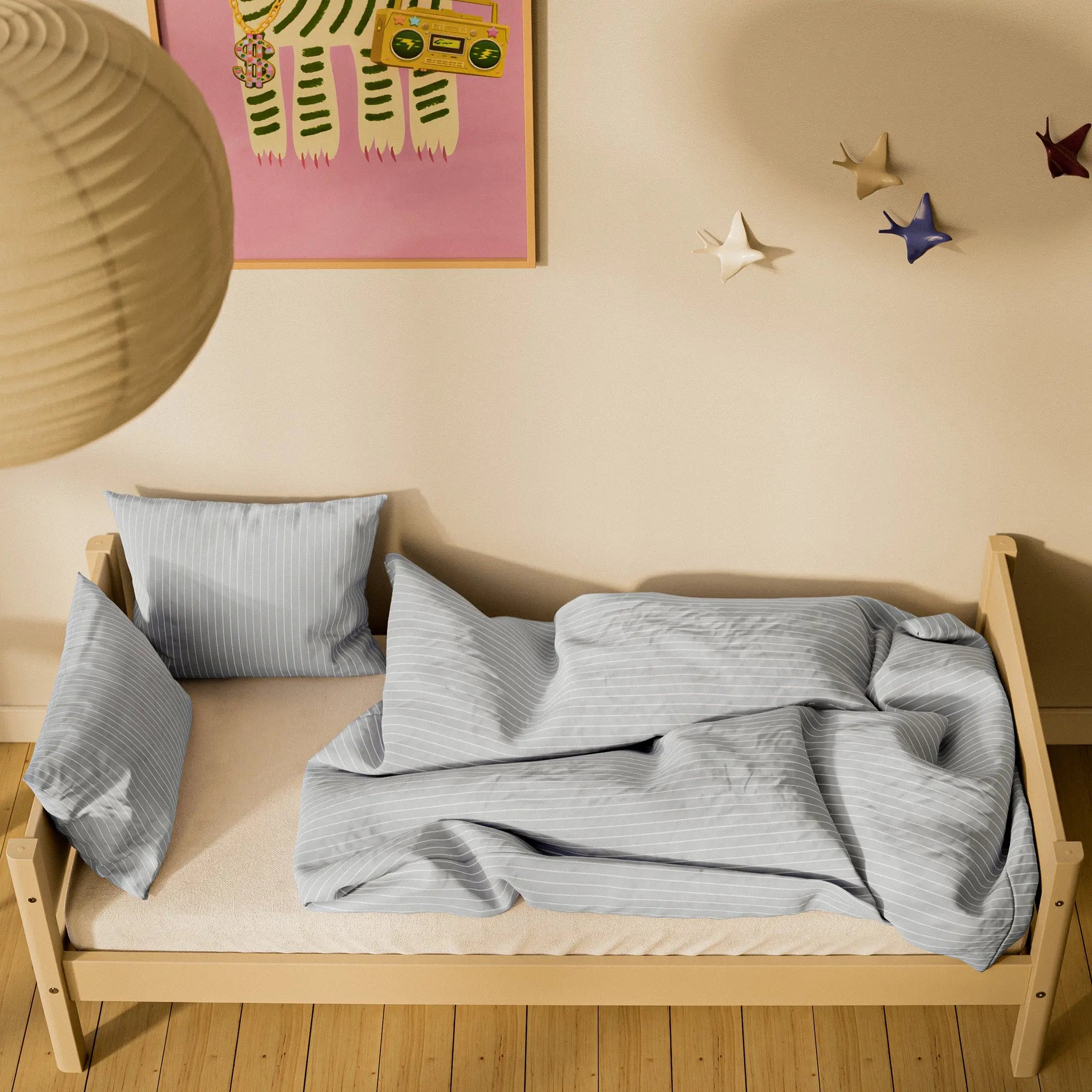 Lit simple, 90x200 cm, Sable