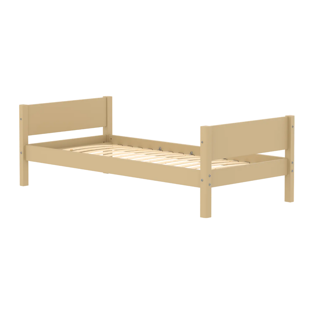 Lit simple, 90x200 cm, Sable