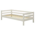 Lit simple, 90x200 cm, Blanc