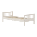 Lit simple, 90x200 cm, Blanc